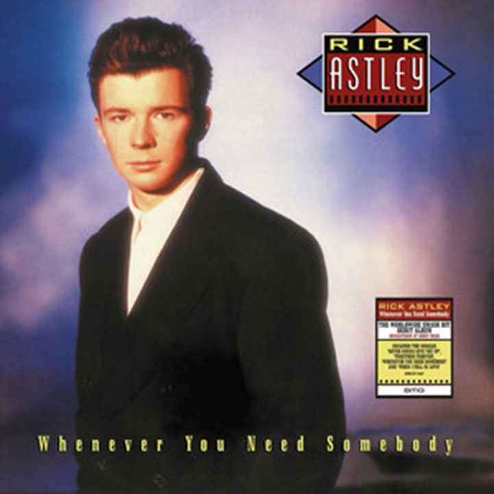 Astley, Rick - Whenever You Need Somebody (2022 Remaster), Vinyl Album